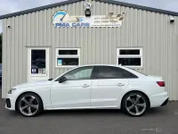 Used Audi A4 Black Edition 136 HP (100 kW) 2019 White Sedan