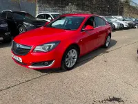 Used Vauxhall Insignia SRi 136 HP (100 kW) 2017 Red Hatchback