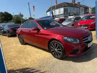 Used Mercedes C200 SE 2018 Red Sedan