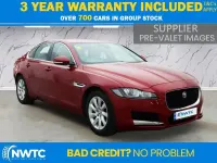 Begagnad Jaguar XF Prestige 180 HK (132 kW) 2016 Röd Sedan