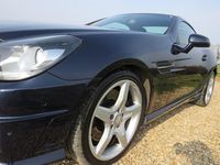 Used Mercedes SLK250 AMG 2013 Blue Cabriolet