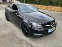 Used Mercedes C250 Sport Edition 2014 Black Coupe