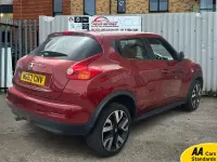 Used Nissan Juke N-TEC 117 HP (86 kW) 2013 Red SUV