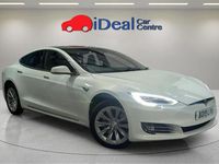 Used Tesla Model S 350 kW (476 HP) 2019 White Hatchback