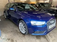 Used Audi A4 177 HP (130 kW) 2015 Blue Estate