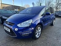 Used Ford S-MAX Titanium 140 HP (102 kW) 2015 Blue MPV