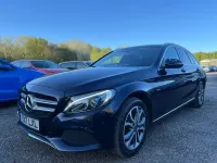 Used Mercedes C350e 293 HP (215 kW) 2017 Blue Estate