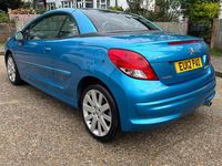Used Peugeot 207 GTi 120 HP (88 kW) 2012 Blue Cabriolet