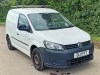 Used VW Caddy 102 HP (75 kW) 2011 White MPV