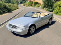 Used Mercedes SL280 2000 Silver Cabriolet