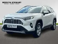Used Toyota RAV4 218 HP (160 kW) 2020 White SUV