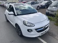 Used Vauxhall Adam Glam 70 HP (51 kW) 2013 White Hatchback