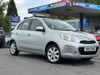 Used Nissan Micra Tekna 98 HP (72 kW) 2012 Silver Hatchback