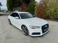Used Audi A6 Black Edition 190 HP (139 kW) 2016 White Sedan
