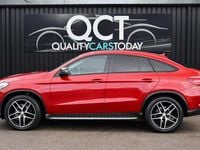 Used Mercedes GLE350 AMG line 2015 Red Coupe