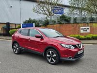 Used Nissan Qashqai N-TEC 2014 Red SUV