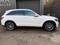 Used Mercedes GLC220 AMG line 2017 White Estate
