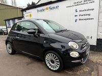 Used Fiat 500 Lounge 69 HP (50 kW) 2018 Black Hatchback