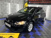 Used VW Golf VII SE 105 HP (77 kW) 2014 Black Estate