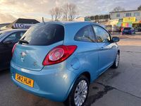 Used Ford Ka Zetec 69 HP (50 kW) 2012 Blue Hatchback
