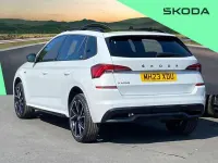 Used Skoda Kamiq Monte Carlo 110 HP (80 kW) 2023 White SUV
