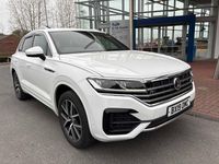 Used VW Touareg R-line 2019 Pure white SUV