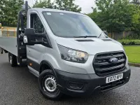 Used Ford Transit 130 HP (95 kW) 2023 Silver/blue Van