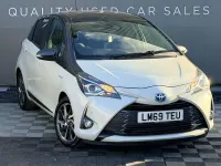 Used Toyota Yaris 91 HP (66 kW) 2020 White/black Hatchback