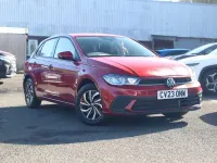 Used VW Polo Life 95 HP (69 kW) 2023 Red Hatchback