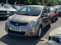 Used Nissan Note Acenta 88 HP (64 kW) 2010 Gold Hatchback