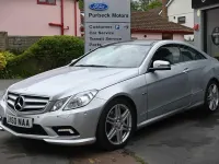 Used Mercedes E350 2010 Silver Coupe