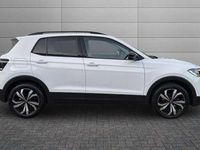 Used VW T-Cross Black Edition 110 HP (80 kW) 2023 White SUV