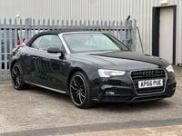 Used Audi A5 Cabriolet S-Line 190 HP (139 kW) 2016 Black Cabriolet