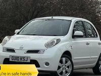 Used Nissan Micra N-TEC 80 HP (58 kW) 2010 White Hatchback
