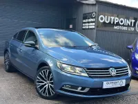 Used VW CC Black Edition 2016 Blue Sedan
