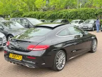 Used Mercedes C220 AMG line 2018 Black Coupe