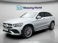 Used Mercedes GLC220 AMG line 194 HP (142 kW) 2022 Silver SUV
