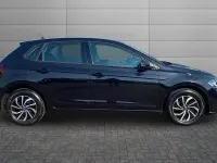Used VW Polo Life 95 HP (69 kW) 2024 Black Hatchback