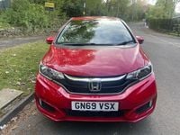 Begagnad Honda Jazz S 2019 Röd Halvkombi