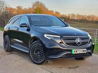 Used Mercedes EQC400 AMG Line Premium 300 kW (408 HP) 2023 Black SUV