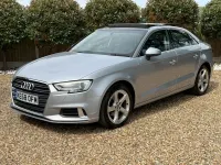 Used Audi A3 Sport 150 HP (110 kW) 2018 Silver Sedan