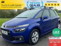 Usado Citroën C4 Picasso Touch 100 HP (73 kW) 2016 Azul Monovolume