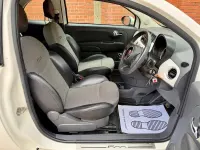 Used Fiat 500 Lounge 69 HP (50 kW) 2012 White Cabriolet