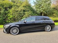 Begagnad Mercedes CLA180 AMG line 2018 Svart Sedan