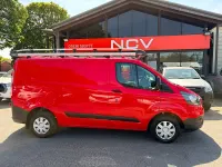 Used Ford Transit Custom 105 HP (77 kW) 2019 Red Van