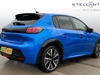 Used Peugeot e-208 GT 98 kW (134 HP) 2020 Blue Hatchback