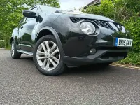 Used Nissan Juke Acenta Premium 115 HP (84 kW) 2015 Black SUV
