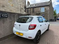 Used Dacia Sandero Ambiance 75 HP (55 kW) 2016 White Hatchback
