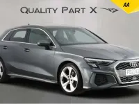 Used Audi A3 Sportback S-Line 110 HP (80 kW) 2023 Grey Hatchback