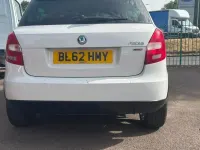 Used Skoda Fabia Monte Carlo 105 HP (77 kW) 2013 White Hatchback